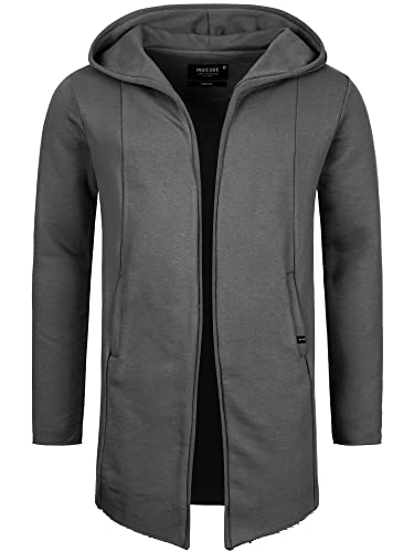 Indicode Herren Brekstad Oversize Sweatjacke mit Kapuze aus Baumwolle | Sweater Männer Charcoal Mix S Indicode Herren Brekstad Oversize Sweatjacke mit Kapuze aus Baumwolle | Sweater Männer Charcoal Mix S von Indicode