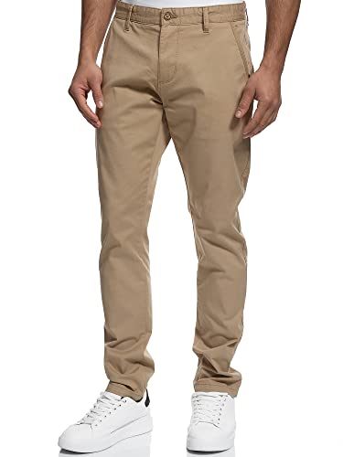 Indicode Herren Cherry Chinohose Stretchhose | Chino Herrenhose Stretch Stoffhose Cornstalk 29/34 von Indicode