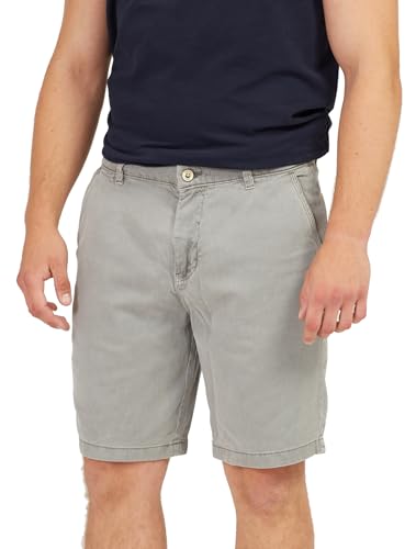 Indicode Herren Chino Shorts Azuro Chinoshorts, Lt Grey, Gr.L Indicode Herren Chino Shorts Azuro Chinoshorts, Lt Grey, Gr.L von Indicode