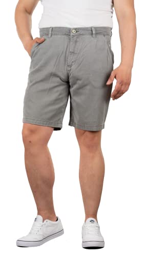 Indicode Herren Chino Shorts Azuro Chinoshorts, Lt Grey, Gr.S von Indicode