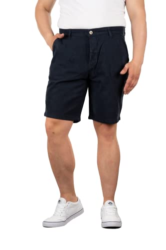 Indicode Herren Chino Shorts Azuro Chinoshorts, Navy, Gr.L von Indicode