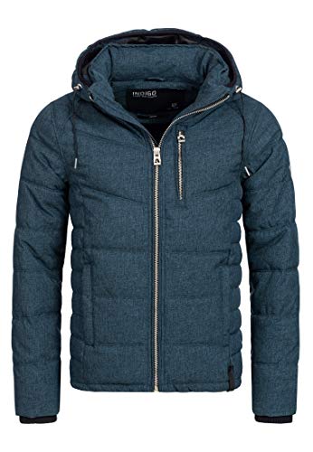 Indicode Herren Circus Steppjacke in Daunenjacken-Optik | Winterjacke Übergangsjacke Navy XXL Indicode Herren Circus Steppjacke in Daunenjacken-Optik | Winterjacke Übergangsjacke Navy XXL von Indicode
