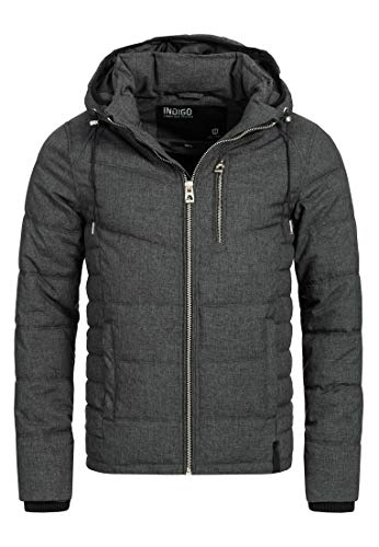 Indicode Herren Circus Steppjacke in Daunenjacken-Optik | Winterjacke Übergangsjacke Black XXL Indicode Herren Circus Steppjacke in Daunenjacken-Optik | Winterjacke Übergangsjacke Black XXL von Indicode