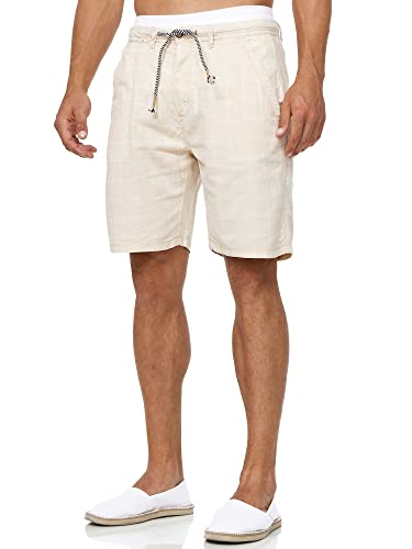 Indicode Herren Corvallis Chino Shorts mit 4 Taschen | Bermuda Sommershorts für Männer Fog Check XXL Indicode Herren Corvallis Chino Shorts mit 4 Taschen | Bermuda Sommershorts für Männer Fog Check XXL von Indicode