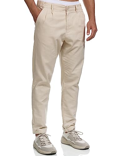 Indicode Herren Cunningham Stoffhose aus Baumwolle & Leinen | Herrenhose Freizeithose Männer Fog XXL Indicode Herren Cunningham Stoffhose aus Baumwolle & Leinen | Herrenhose Freizeithose Männer Fog XXL von Indicode