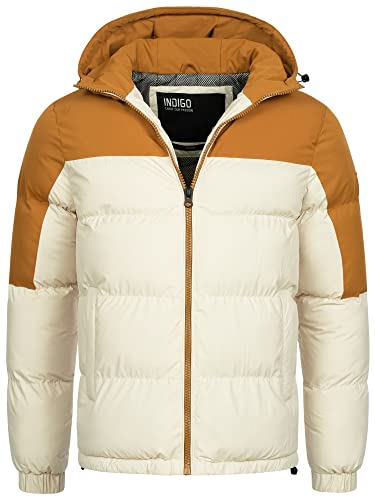 Indicode Herren Danix Winterjacke mit Kapuze | Herrenjacke Jacke Steppjacke Männer Fog XXL Indicode Herren Danix Winterjacke mit Kapuze | Herrenjacke Jacke Steppjacke Männer Fog XXL von Indicode