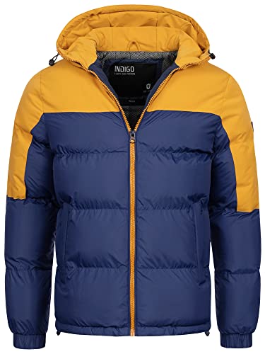 Indicode Herren Danix Winterjacke mit Kapuze | Herrenjacke Jacke Steppjacke Männer Navy XXL Indicode Herren Danix Winterjacke mit Kapuze | Herrenjacke Jacke Steppjacke Männer Navy XXL von Indicode