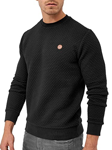 Indicode Herren Dash Pullover mit Rundhals-Ausschnitt | Herrenpulli Strickpullover Männer Black M Indicode Herren Dash Pullover mit Rundhals-Ausschnitt | Herrenpulli Strickpullover Männer Black M von Indicode
