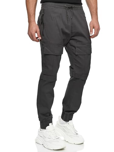 Indicode Herren Dennis Cargohose aus 98% Baumwolle mit 6 Taschen | Cargo Hose für Männer Raven XXL Indicode Herren Dennis Cargohose aus 98% Baumwolle mit 6 Taschen | Cargo Hose für Männer Raven XXL von Indicode