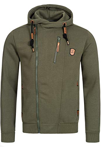 Indicode Herren Elm Kapuzensweatjacke | Herrenhoddie Hoodie Kapuzenpullover Männer Army XL Indicode Herren Elm Kapuzensweatjacke | Herrenhoddie Hoodie Kapuzenpullover Männer Army XL von Indicode