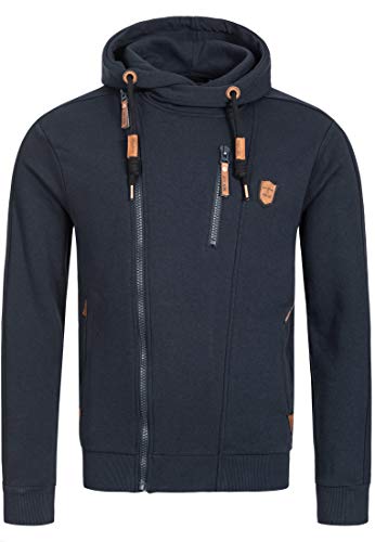 Indicode Herren Elm Kapuzensweatjacke | Herrenhoddie Hoodie Kapuzenpullover Männer Navy, L Indicode Herren Elm Kapuzensweatjacke | Herrenhoddie Hoodie Kapuzenpullover Männer Navy, L von Indicode