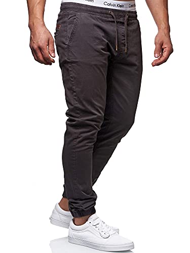 Indicode Herren Fields Stoffhose mit 4 Taschen | Stretch Hose Herrenhose für Männer Navy S von Indicode