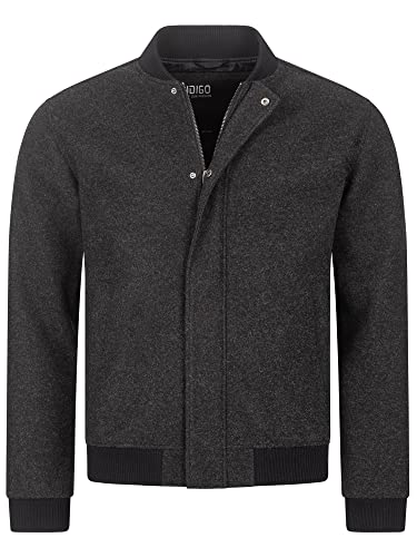 Indicode Herren Hamo Winterjacke mit Stehkragen | Regular Fit Herrenjacke bequeme Freizeitjacke f. Männer Charcoal Mix L Indicode Herren Hamo Winterjacke mit Stehkragen | Regular Fit Herrenjacke bequeme Freizeitjacke f. Männer Charcoal Mix L von Indicode