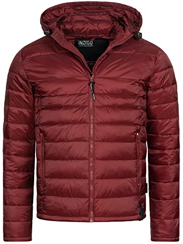 Indicode Herren Hampshire Steppjacke in Daunenjacken-Optik | Winterjacke Übergangsjacke Bordeaux XL Indicode Herren Hampshire Steppjacke in Daunenjacken-Optik | Winterjacke Übergangsjacke Bordeaux XL von Indicode