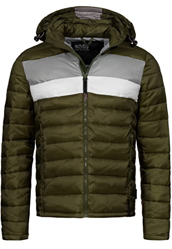 Indicode Herren Hampshire Steppjacke in Daunenjacken-Optik | Winterjacke Übergangsjacke Cypress XXL Indicode Herren Hampshire Steppjacke in Daunenjacken-Optik | Winterjacke Übergangsjacke Cypress XXL von Indicode