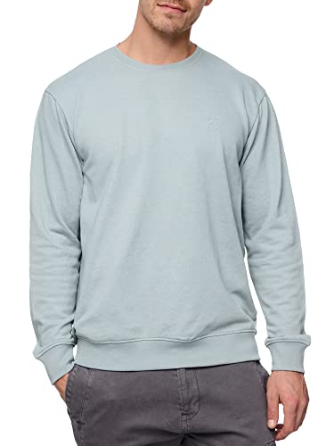 Indicode Herren Holt Sweatshirt aus Baumwollmischung | Sweater mit RIPP-Bündchen Pullover für Männer Abyss, S Indicode Herren Holt Sweatshirt aus Baumwollmischung | Sweater mit RIPP-Bündchen Pullover für Männer Abyss, S von Indicode