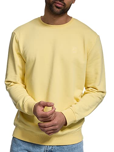 Indicode Herren Holt Sweatshirt aus Baumwollmischung | Sweater mit RIPP-Bündchen Pullover für Männer Pale Banana, L Indicode Herren Holt Sweatshirt aus Baumwollmischung | Sweater mit RIPP-Bündchen Pullover für Männer Pale Banana, L von Indicode