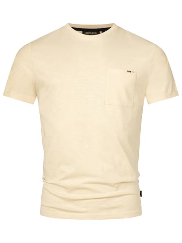 Indicode Herren INAndorra T-Shirt mit Rundhals-Ausschnitt | Herrenshirt Sommershirt für Männer Fog XXL Indicode Herren INAndorra T-Shirt mit Rundhals-Ausschnitt | Herrenshirt Sommershirt für Männer Fog XXL von Indicode