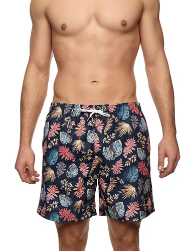 Indicode Herren INAntorgos Badehose mit superweicher Innenhose | Badeshorts für Männer Navy XXL Indicode Herren INAntorgos Badehose mit superweicher Innenhose | Badeshorts für Männer Navy XXL von Indicode