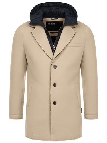 Indicode Herren INApostolos Softshell-Mantel mit Kapuze | Herrenmantel Winter Mantel Jacke Männer Irish Cream M Indicode Herren INApostolos Softshell-Mantel mit Kapuze | Herrenmantel Winter Mantel Jacke Männer Irish Cream M von Indicode