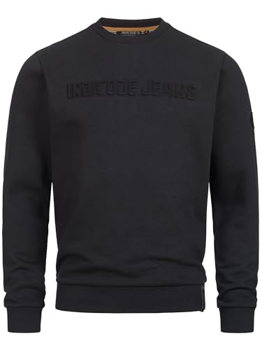 Indicode Herren INAvant Sweatshirt mit Rundhalsausschnitt | Herrenpulli Sweater Pullover Männer Black S Indicode Herren INAvant Sweatshirt mit Rundhalsausschnitt | Herrenpulli Sweater Pullover Männer Black S von Indicode