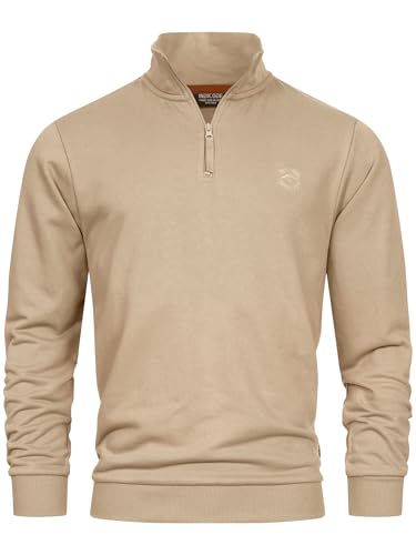 Indicode Herren INBrandt Sweatshirt mit Stehkragen | Herrenpullover Pulli Sweater Pullover Männer Cornstalk XXL Indicode Herren INBrandt Sweatshirt mit Stehkragen | Herrenpullover Pulli Sweater Pullover Männer Cornstalk XXL von Indicode
