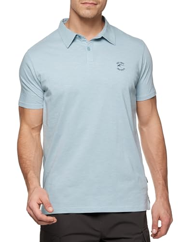 Indicode Herren INEddard Poloshirt aus 100% Baumwolle | Herrenpoloshirt Polokragen Baumwollshirt Ether, S von Indicode