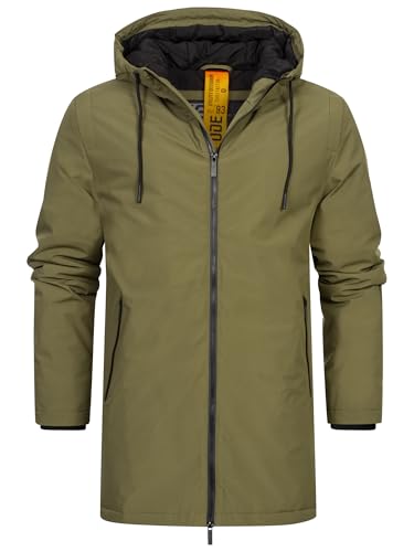 Indicode Herren INEmilio Parka mit Reißverschluss und Kapuze | Herrenparka Männer-Parka Army XXL Indicode Herren INEmilio Parka mit Reißverschluss und Kapuze | Herrenparka Männer-Parka Army XXL von Indicode
