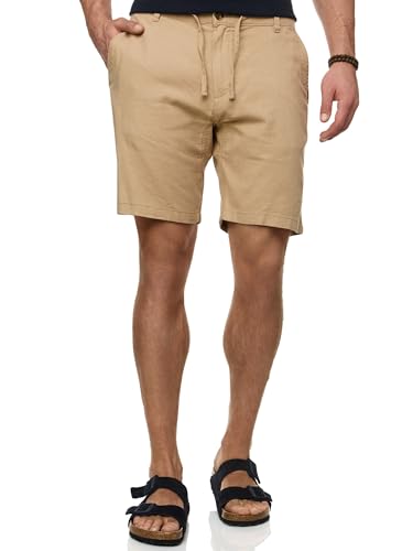 Indicode Herren INErwil Shorts aus Leinen & Baumwolle | Herrenshorts Freizeitshorts Cornstalk Solid L Indicode Herren INErwil Shorts aus Leinen & Baumwolle | Herrenshorts Freizeitshorts Cornstalk Solid L von Indicode