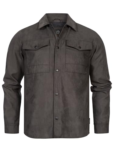 Indicode Herren INFinny Langarmhemd Übergangsjacke gefüttert | Herrenhemd Freizeithemd Raven S Indicode Herren INFinny Langarmhemd Übergangsjacke gefüttert | Herrenhemd Freizeithemd Raven S von Indicode
