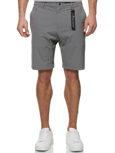 Indicode Herren INGareth Stretch Chino-Shorts mit Tunnelzug und 3 Taschen | Kurze Hose für Männer Pewter L Indicode Herren INGareth Stretch Chino-Shorts mit Tunnelzug und 3 Taschen | Kurze Hose für Männer Pewter L von Indicode