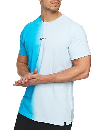 Indicode Herren INGibs T-Shirt mit Rundhals-Ausschnitt | Herrenshirt Sommershirt Pastel Sky XXL Indicode Herren INGibs T-Shirt mit Rundhals-Ausschnitt | Herrenshirt Sommershirt Pastel Sky XXL von Indicode