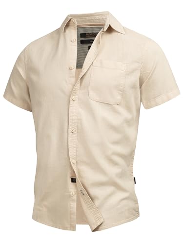 Indicode Herren INGunther Kurzarm-Hemd mit Brusttasche | Herrenhemd Männerhemd Fog M Indicode Herren INGunther Kurzarm-Hemd mit Brusttasche | Herrenhemd Männerhemd Fog M von Indicode