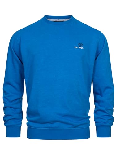 Indicode Herren INJulius Sweatshirt aus Baumwollmischung | Sweater mit RIPP-Bündchen Pullover für Männer Skydiver M Indicode Herren INJulius Sweatshirt aus Baumwollmischung | Sweater mit RIPP-Bündchen Pullover für Männer Skydiver M von Indicode