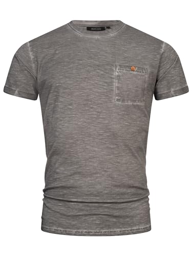 Indicode Herren INKilmon T-Shirt mit Rundhals-Ausschnitt aus 100% Baumwolle | Herrenshirt Sommershirt Pewter L Indicode Herren INKilmon T-Shirt mit Rundhals-Ausschnitt aus 100% Baumwolle | Herrenshirt Sommershirt Pewter L von Indicode