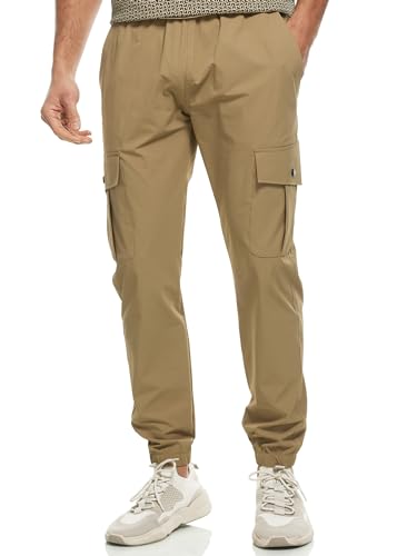 Indicode Herren INLandie Cargohose mit 5 Taschen | Cargo Freizeithose für Männer Covert Green L Indicode Herren INLandie Cargohose mit 5 Taschen | Cargo Freizeithose für Männer Covert Green L von Indicode