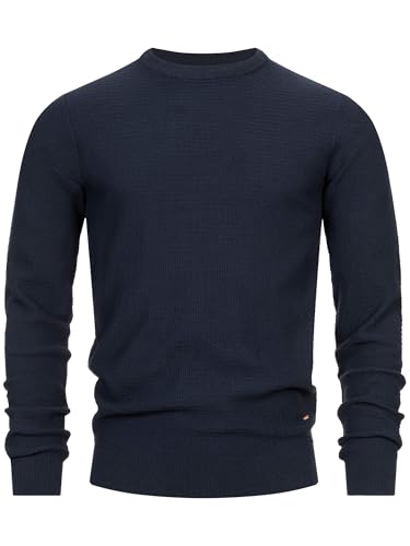 Indicode Herren INLourdes Pullover mit Rundhals-Ausschnitt | Herrenpulli Strickpullover Männer Dark Navy XXL Indicode Herren INLourdes Pullover mit Rundhals-Ausschnitt | Herrenpulli Strickpullover Männer Dark Navy XXL von Indicode