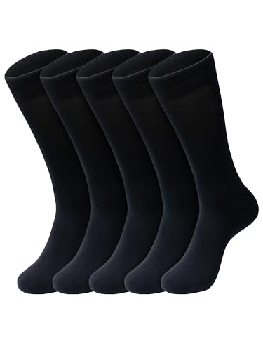 Indicode Herren INLucien 4er Pack Strümpfe | 4 Paar Socken für Männer & Frauen Black, 47/50 von Indicode