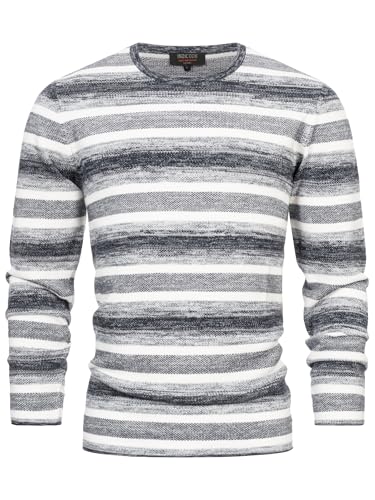 Indicode Herren INManfred Feinstrickpullover aus 100% Baumwolle | Strickpullover für Männer Navy Mix XXL Indicode Herren INManfred Feinstrickpullover aus 100% Baumwolle | Strickpullover für Männer Navy Mix XXL von Indicode