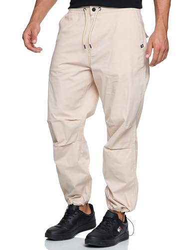 Indicode Herren INMarcos Stretchhose aus Baumwolle mit 4 Taschen | Herrenhose Stretch Hose Männer Fog, M von Indicode