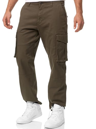 Indicode Herren INMauricio Cargohose aus 98% Baumwolle mit 6 Taschen | Freizeithose für Männer Army XXL Indicode Herren INMauricio Cargohose aus 98% Baumwolle mit 6 Taschen | Freizeithose für Männer Army XXL von Indicode