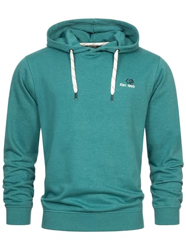 Indicode Herren INMorey Sweatshirt mit Kapuze | Hoodie Kapuzenpullover für Männer Hydro XL von Indicode