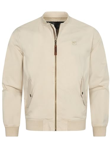 Indicode Herren INOrnel Bomber-Jacke mit Stehkragen & Reißverschluss | Übergangsjacke für Männer Fog M Indicode Herren INOrnel Bomber-Jacke mit Stehkragen & Reißverschluss | Übergangsjacke für Männer Fog M von Indicode
