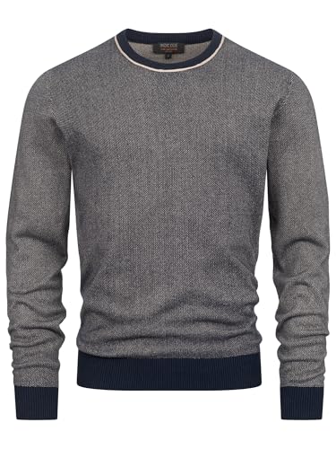 Indicode Herren INPallboy Feinstrickpullover aus 100% Baumwolle | Strickpullover für Männer Navy XXL Indicode Herren INPallboy Feinstrickpullover aus 100% Baumwolle | Strickpullover für Männer Navy XXL von Indicode