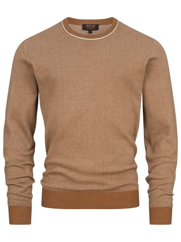 Indicode Herren INPallboy Feinstrickpullover aus 100% Baumwolle | Strickpullover für Männer Rubber L Indicode Herren INPallboy Feinstrickpullover aus 100% Baumwolle | Strickpullover für Männer Rubber L von Indicode