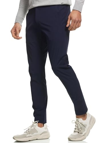 Indicode Herren INPasmia Chinohose Stretchhose | Chino Stretch Stoffhose Herrenhose Navy, XXL von Indicode