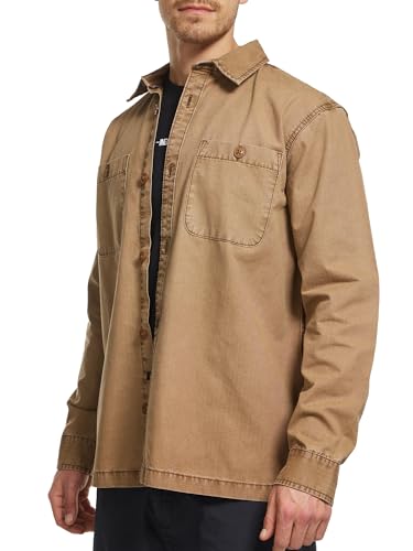 Indicode Herren INPilou Hemd einfarbig mit Zwei Brust-Taschen aus Baumwolle | Herrenhemd für Männer Otter L Indicode Herren INPilou Hemd einfarbig mit Zwei Brust-Taschen aus Baumwolle | Herrenhemd für Männer Otter L von Indicode