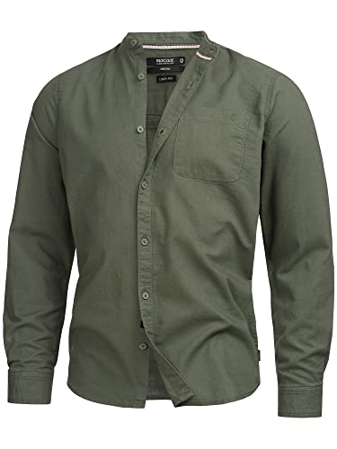 Indicode Herren INRaffi Hemd mit Brust-Tasche aus 70% Baumwolle | Herrenhemd für Männer Army XL Indicode Herren INRaffi Hemd mit Brust-Tasche aus 70% Baumwolle | Herrenhemd für Männer Army XL von Indicode