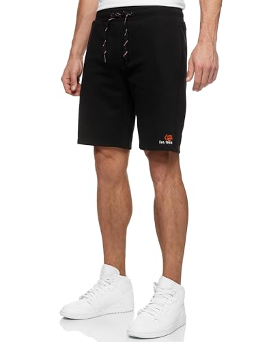 Indicode Herren INRobbie mit Kordelzug | Herrenshorts Sportshorts für Männer Black, M von Indicode