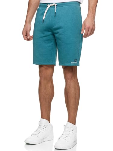 Indicode Herren INRobbie Sweatshorts mit Kordelzug | Herrenshorts Sportshorts für Männer Hydro L von Indicode